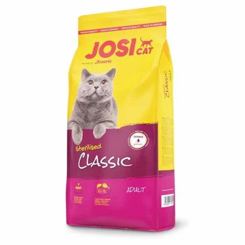 غذای خشک گربه عقیم شده جوسرا کلاسیک JosiCat Classic وزن 1 کیلوگرم زیپ کیپ