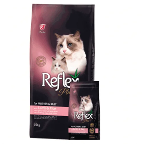 غذای خشک گربه مادر و نوزاد رفلکس پلاس Reflex Plus Mother & Baby وزن 1.5 کیلوگرم