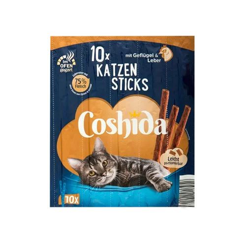 تشویقی مدادی گربه کوشیدا با طعم مرغ و جگر Cooshida Cat Stick Pourltry & Liver