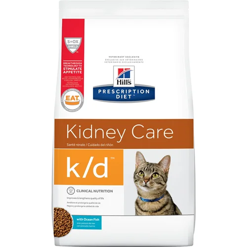 غذای خشک گربه هیلز مدل Kidney care با طعم ماهی تن وزن 1.5 کیلو