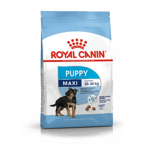 غذای خشک توله سگ رویال کنین مکسی پاپی Royal Canin Maxi Puppy وزن ۱۵ کیلوگرم
